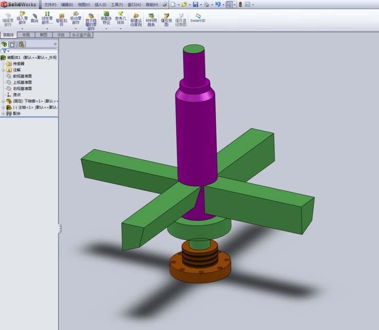 solidworks怎麼製作一個旋轉動畫sw做旋轉動畫的教程