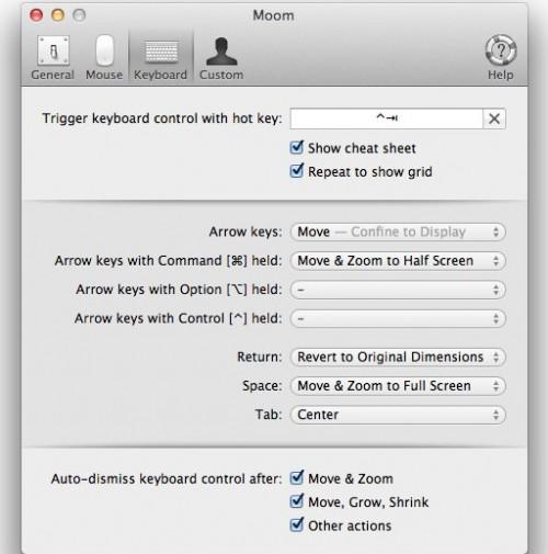 Mac窗口管理软件Moom使用教程(图文+视频)
