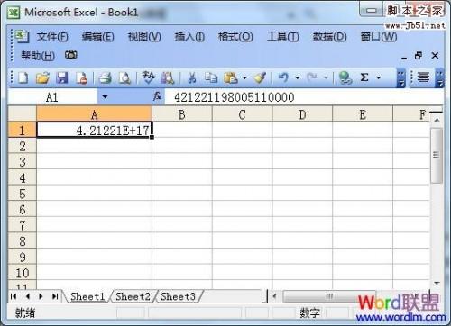 如何在Excel表格中正确输入身份证号码