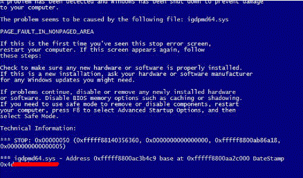 安装补丁KB2670838后使用IE浏览器出现蓝屏问题
