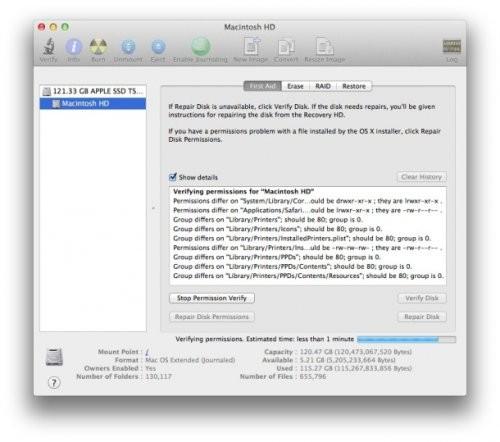 Mac磁盘权限修复有什么用
