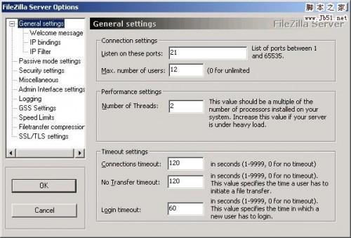 FileZilla FTP Server图文安装设置教程