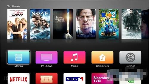 Apple TV最新测试版更新汇总 iOS7风格图标和字体更新介绍