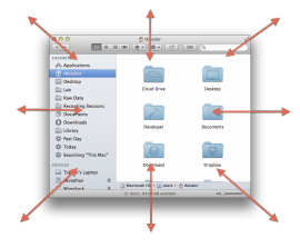 图解在OS X中管理窗口大小的多种方法