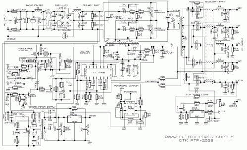 开关电源电路原理(附原理图)