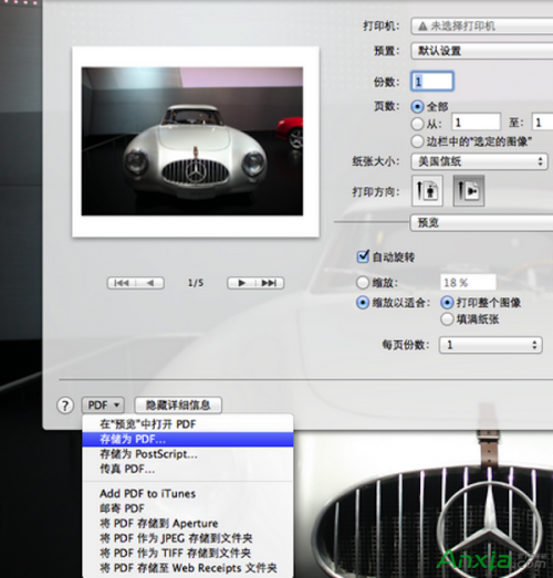 苹果Mac系统中如果将图片转换成pdf文件
