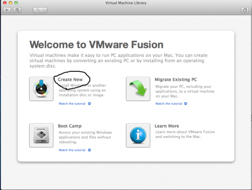Vmware Fusion 4 安装使用方法