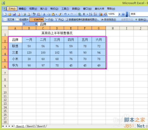 在Excel中如何以一个表格的数据新建一个数据表