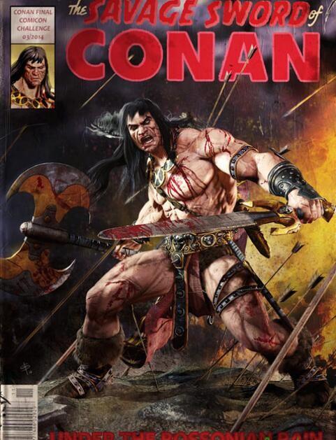 zbrush绘制野蛮人柯南实例教程