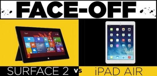 iPad Air对比Surface 2:苹果完胜