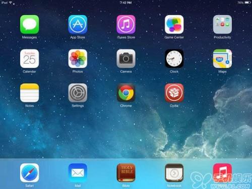 iPad升级iOS7突然没声音但耳机能听怎么办