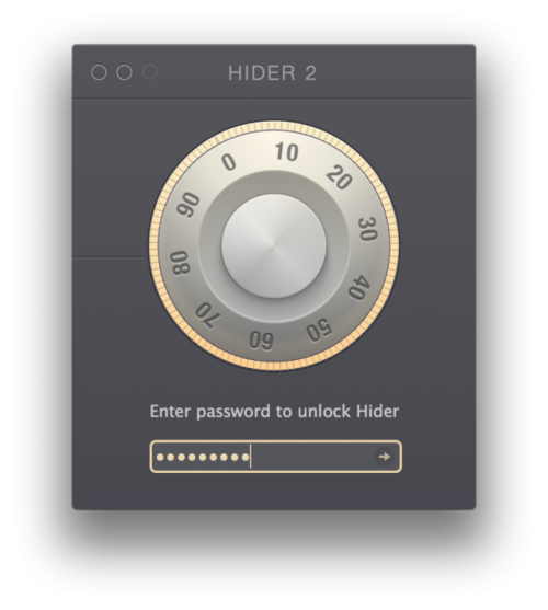 Hider 2在Mac上使文件隐藏
