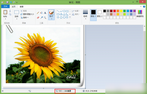 Win8.1系统中使用画图工具调整图片大小的方法图文详解