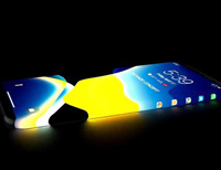 iPhone12概念图：四曲面瀑布屏浴霸四摄,砍刘海苹果标志会发光