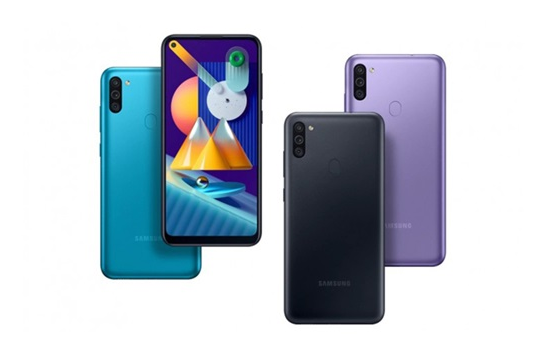 三星Galaxy M11正式发布：打孔屏+后置三摄