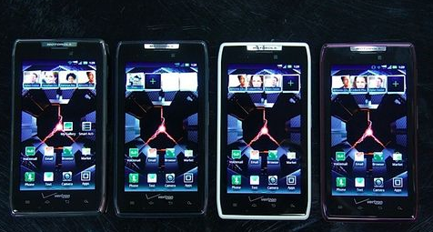 摩托罗拉DROID RAZR MAXX HD有着商务人士喜爱的独特造型