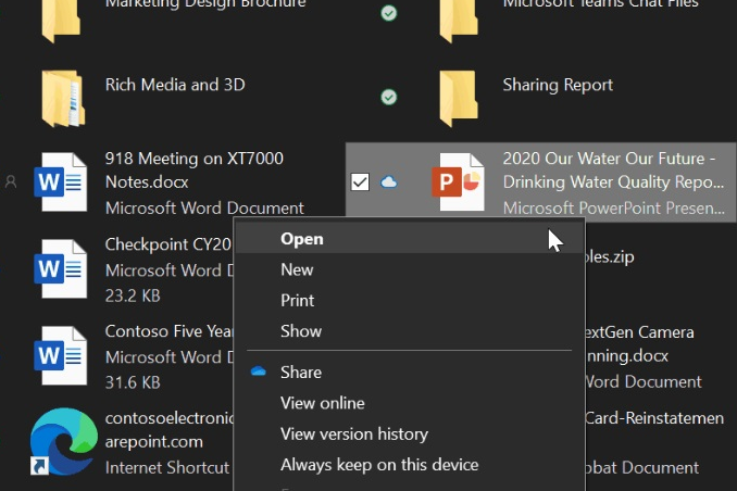 Win10 文件资源管理器/ Mac Finder 已支持 OneDrive 版本历史记录