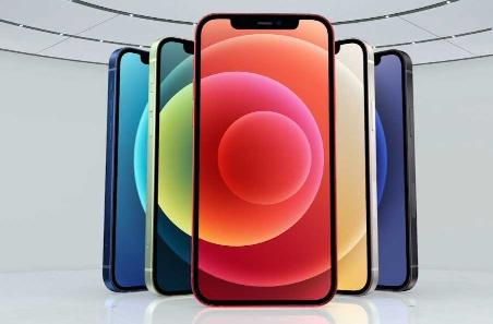 苹果 iPhone 12 5G 搭载 A14 芯片：采用直面边框设计，五款颜色