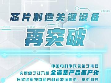 新华社：芯片制造关键设备再突破 离子注入机实现全谱系产品国产化