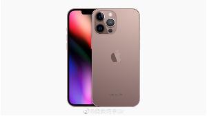iPhone13 Pro系列手机配色渲染图曝光，玫瑰金吸睛