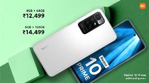 redmi 10 prime在印度推出，最低约 1106 元人民币