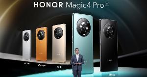 荣耀Magic4系列发布，拥有五款颜色，后置缪斯之眼