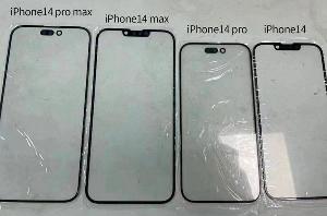屏占比大增！iPhone 14屏幕面板曝光：两款挖孔、两款刘海