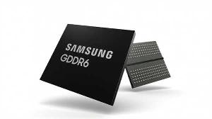 三星首款24Gbps处理速度的16Gb GDDR6显存已开始出货