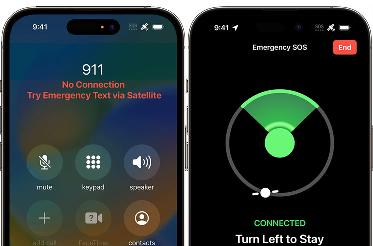 iPhone 14拥有的卫星连接功能是如何工作的？
