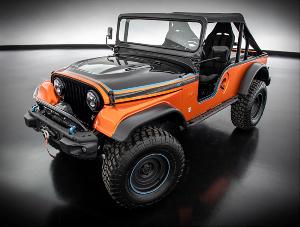 Mopar 推出了多款有趣的电动概念车，包括一款电动 Jeep 吉普车“CJ Surge”