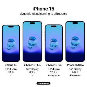 iPhone 15曝光灵动岛设计是全系机型标配 或许会取消实体按键