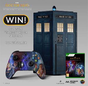 神秘博士主题 Xbox Series X 主机公布：采用了神秘博士中的 TARDIS 电话亭造型
