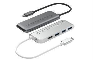 联想小新五合一扩展坞D1开售：支持100W PD输入，配备 5 个接口，售价 99 元