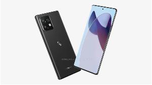 moto X40 Pro渲染图曝光：采用中置挖孔曲面屏设计，左右近乎无边框，上下等宽而且极窄