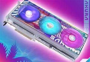 盈通发布 RTX 4080 16GD6X 樱瞳水着 SUGAR 显卡，采用了白色 PCB