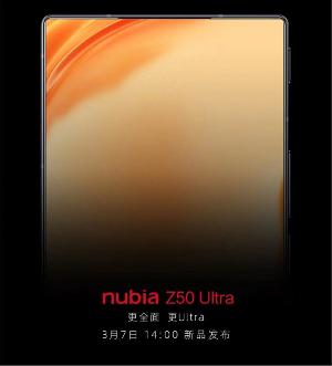 努比亚 Z50 Ultra最新预热，采用全新 35mm+85mm 黄金镜皇组合