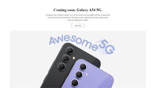 三星官网提前放出Galaxy A54 5G 产品页面，支持 Nightgraphy 超级夜拍等诸多功能