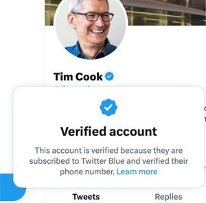 马斯克正积极推送 Twitter Blue 服务，清理遗留的认证用户