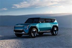 现代全新车型 IONIQ 7 路试谍照曝光