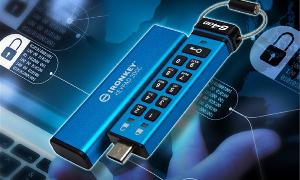 金士顿推出 IRONKEY KEYPAD 200C 硬件加密键盘闪存盘
