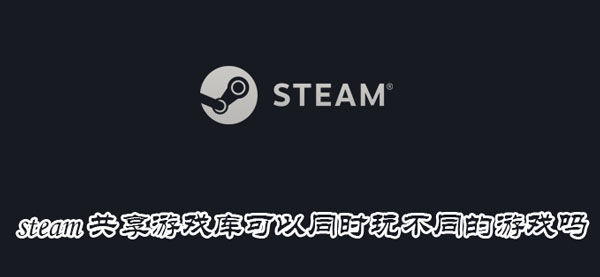 Steam共享游戏库可以同时玩不同的游戏吗 梨科技