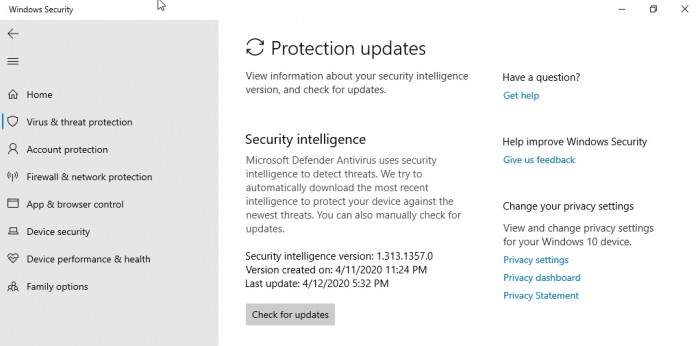 微软Windows 10自带安软应用重命名，更名为Microsoft Defender ATP