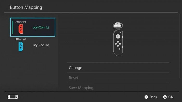 Switch系统更新至10.0.0版 用户可自定义Joy-Con按钮 自定义手柄映射功能