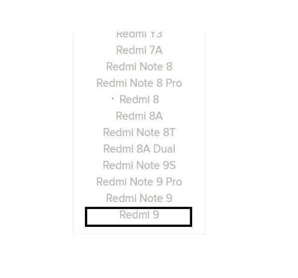 Redmi 9命名被官方确认！小米官网首次放出机型名称