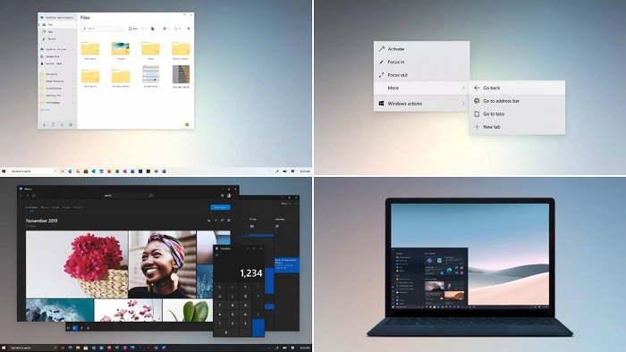 Windows 10更新将引入Windows 10X上的一些功能