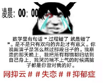 网抑云表情包大全
