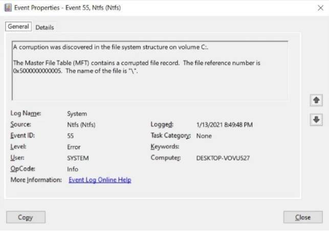 Windows10 快捷方式一短字符串会损坏任何 NTFS 硬盘