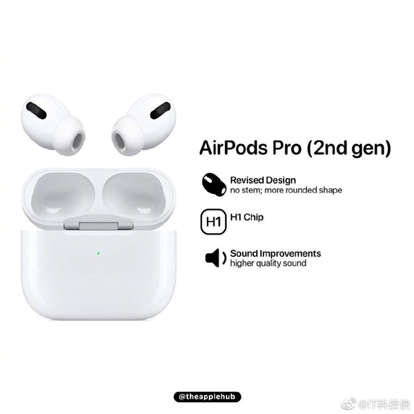 苹果再次改变产品形态！新AirPods Pro外观大变