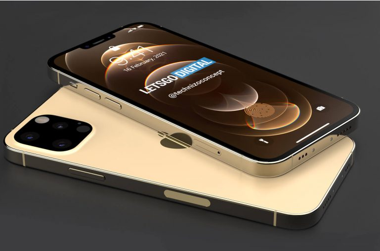iPhone 13 Pro渲染图曝光：刘海显著缩小、充电口也没了