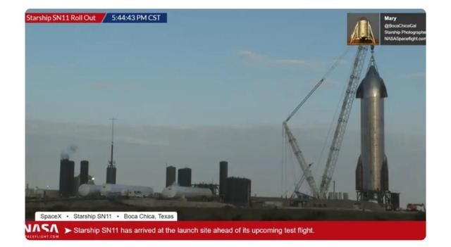 SpaceX SN10刚炸了半天，SN11就已火速准备测试